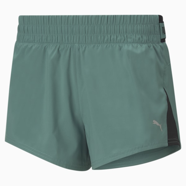 Run COOLadapt Women's 3" Running Shorts, Blue Spruce, extralarge-IND